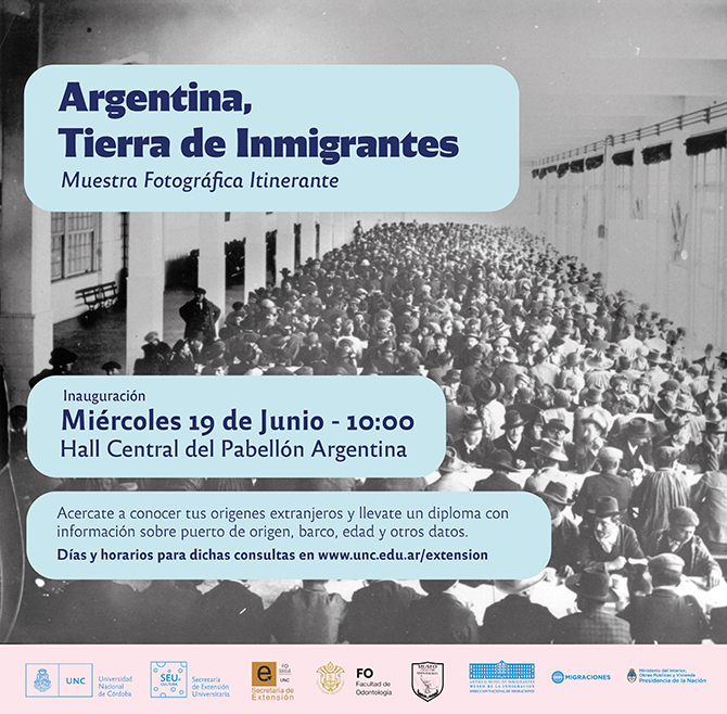 Se inaugura la muestra “Argentina, tierra de inmigrantes” en el